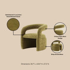 Olive Green Lounge Chair