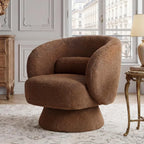 360 Swivel Curved Back Accent Chair