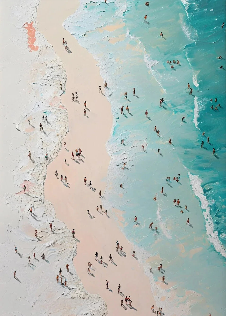 Summer Swimming Wall Art Print Poster (No Frame)