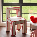 Wabi-sabi Style Cartoon Love Chair