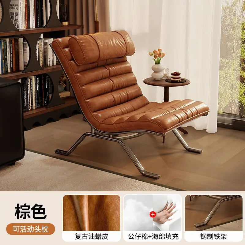 Barcelona Leather Lounge Chair