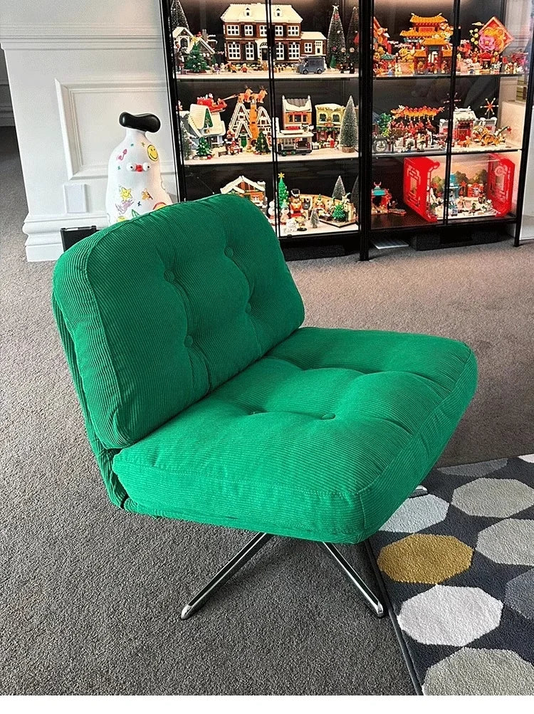 Bauhaus Red Lounge Rotating Sofa Chair