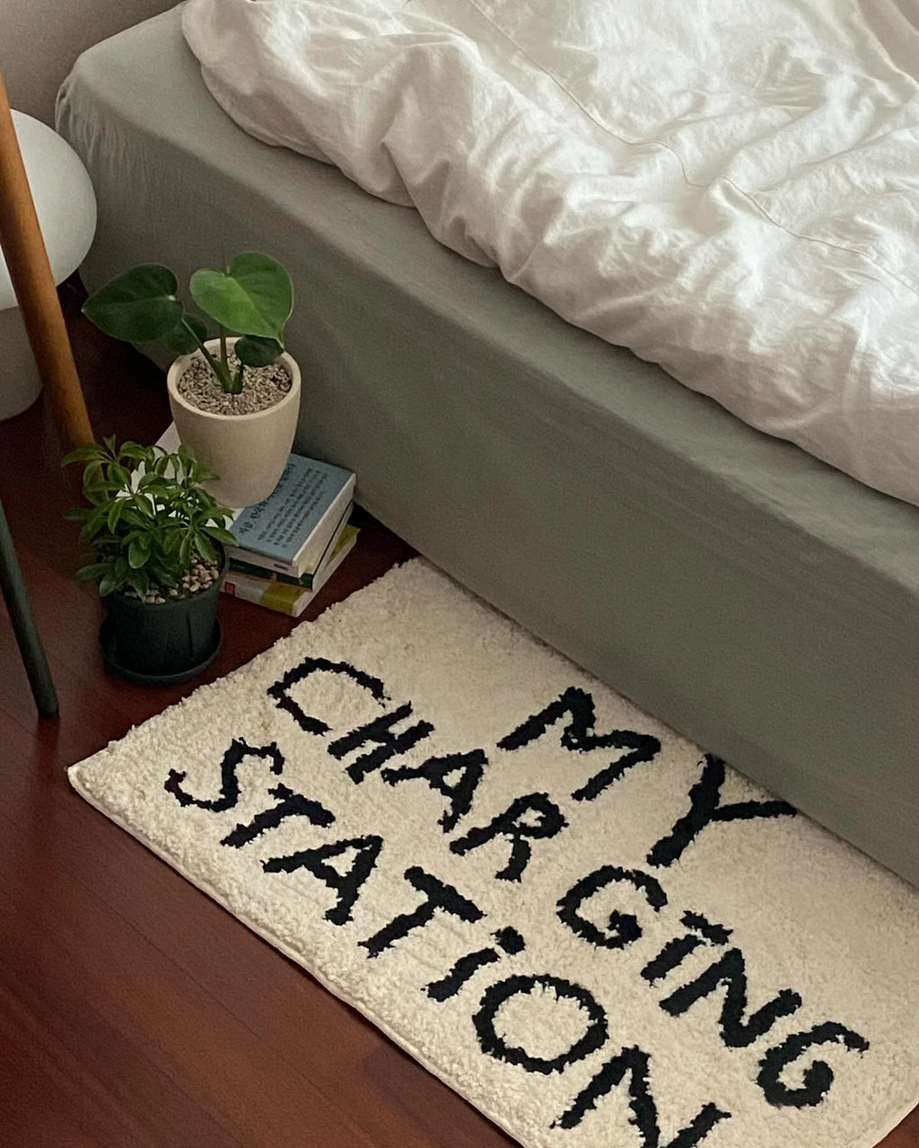 Minimalist Lettering Rug