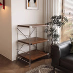 Japanese Style Double Tube Steel Wood Storage Tower