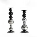 1 set (2 pieces) light luxury aromatherapy candles candle holders decorative table props household simple decoration