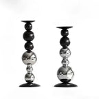 1 set (2 pieces) light luxury aromatherapy candles candle holders decorative table props household simple decoration
