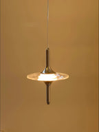 Modern Light Water Ripple Glass Hanging Lamp