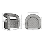 Olive Green Lounge Chair