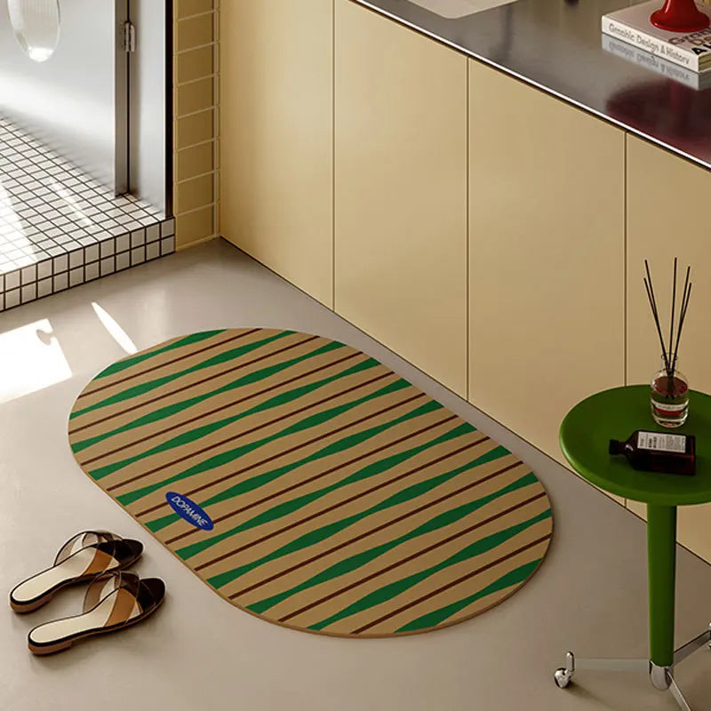 Diatomaceous Earth Bathroom Mat