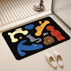 Cat Print Bathroom Mat