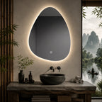 Irregular Shape Smart LED Bathroom Mirror