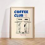 Simple Trendy Text Printing Poster (No Frame)