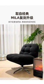 Bauhaus Red Lounge Rotating Sofa Chair