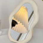 Cream Style Makeup Mirror