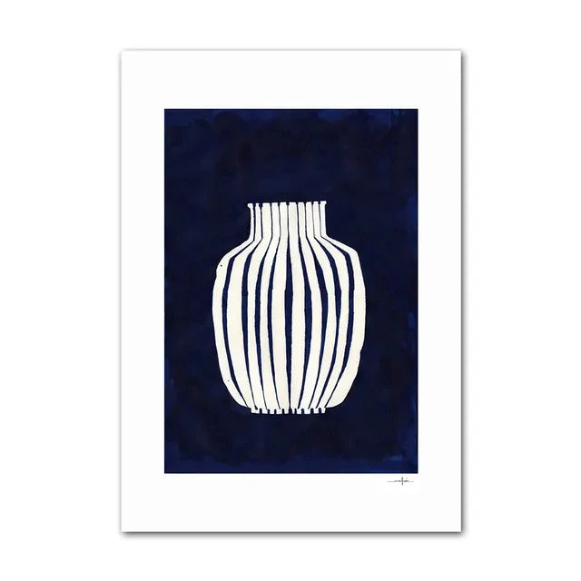 Minimalism Abstract Nature Geometric Wall Art Poster (No Frame)