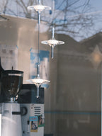 Modern Light Water Ripple Glass Hanging Lamp