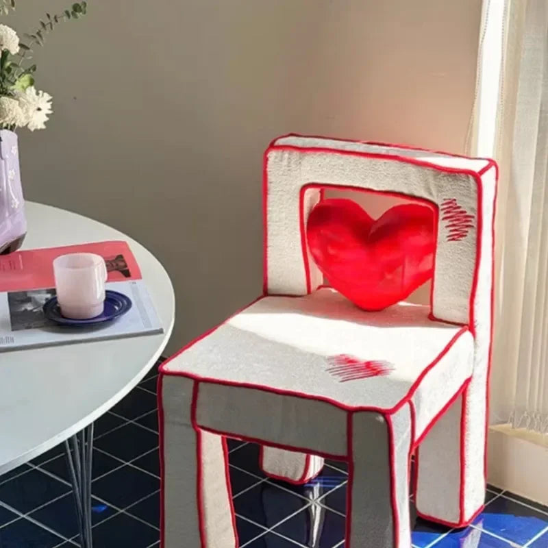 Wabi-sabi Style Cartoon Love Chair