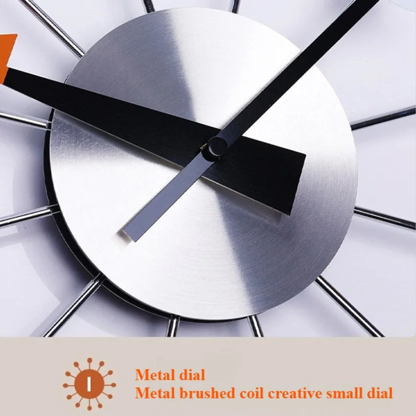 Pop Color Ball Silent Wall Clocks