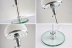 Bauhaus Lamp White Table Lamp Danish Designer Nordic Bedroom Bedside Simple Glass Table Light for Living Room