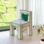 Wabi-sabi Style Cartoon Love Chair