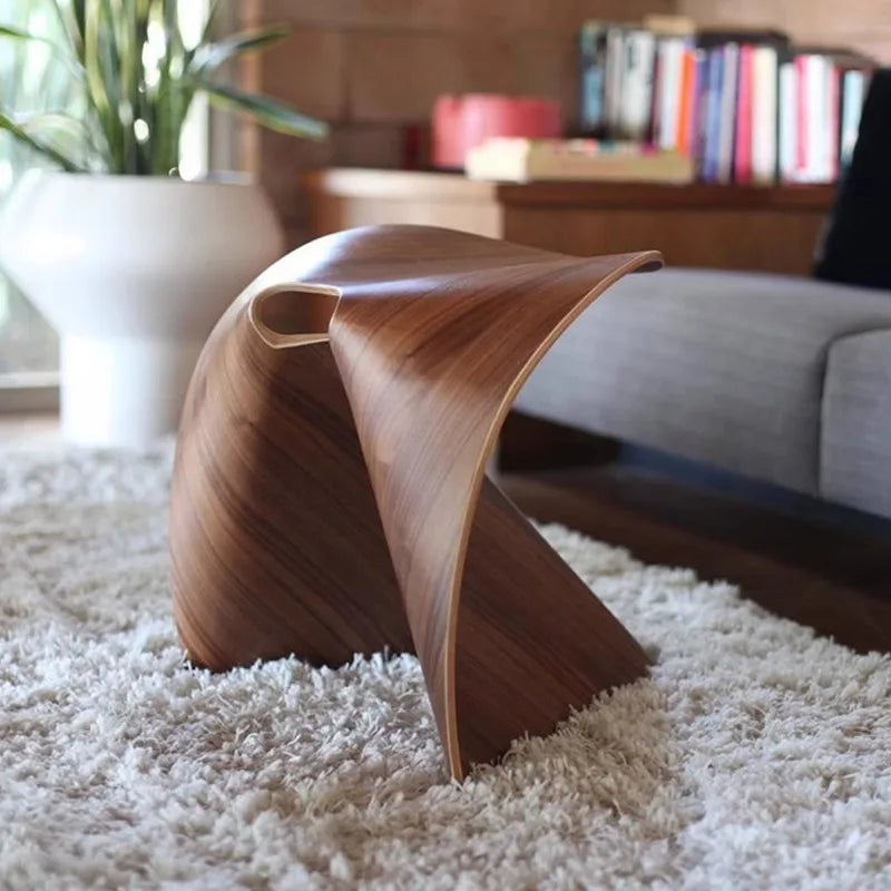 Simple Solid Wood Stool