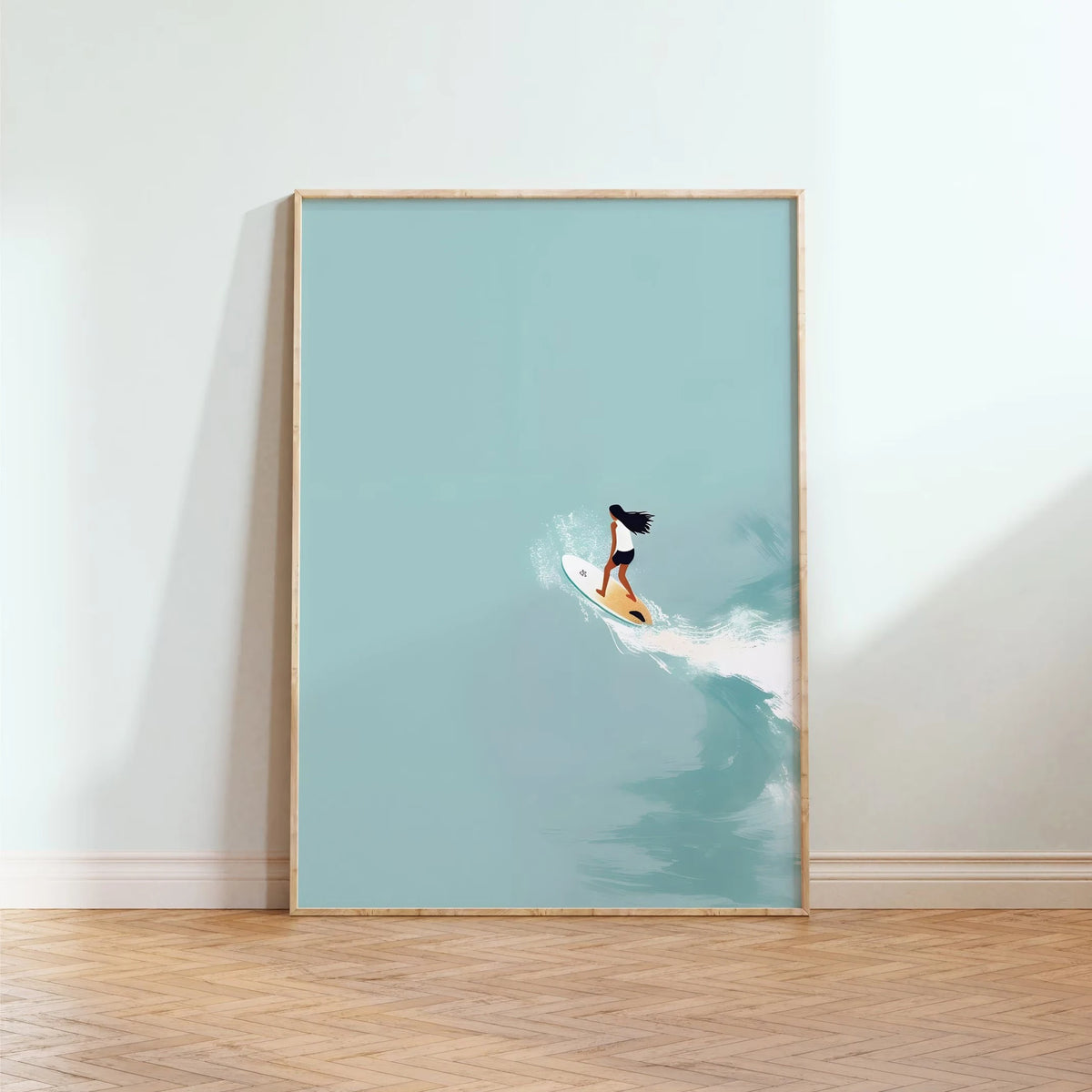 Summer Swimming Wall Art Print Poster (No Frame)