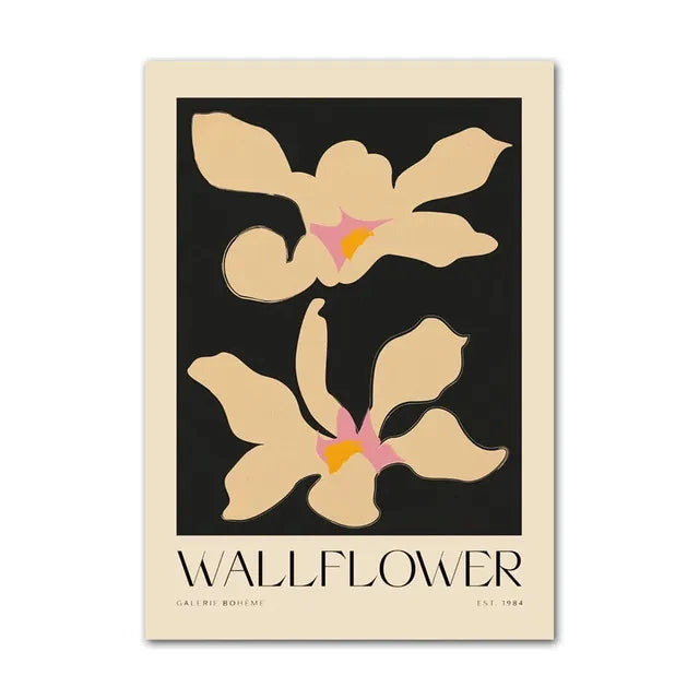 Minimalism Abstract Nature Geometric Wall Art Poster (No Frame)