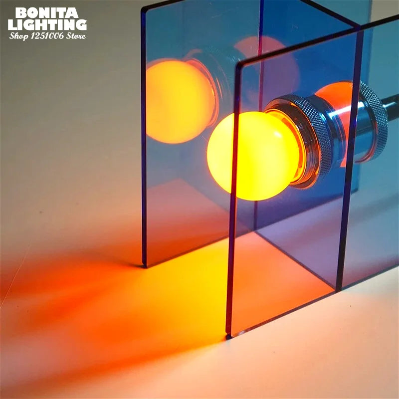 Geometric Acrylic Table Lamp