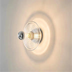 Modern Glass Flush Mount Light