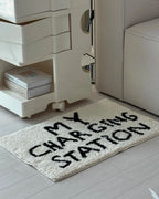Minimalist Lettering Rug
