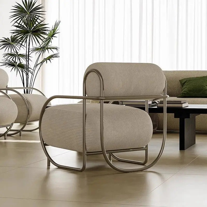 Stainless Steel Single Sofa Chair