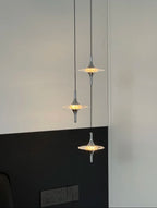 Modern Light Water Ripple Glass Hanging Lamp