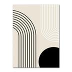 Abstract Bohemia Line Prints Poster (No Frame)