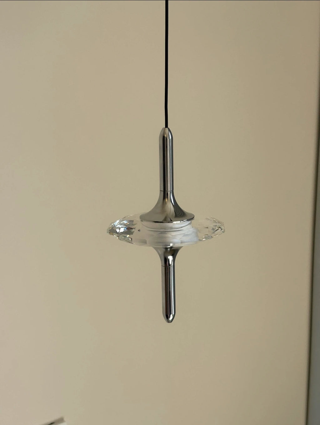 Modern Light Water Ripple Glass Hanging Lamp