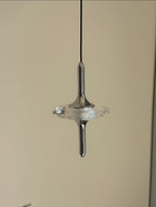 Modern Light Water Ripple Glass Hanging Lamp