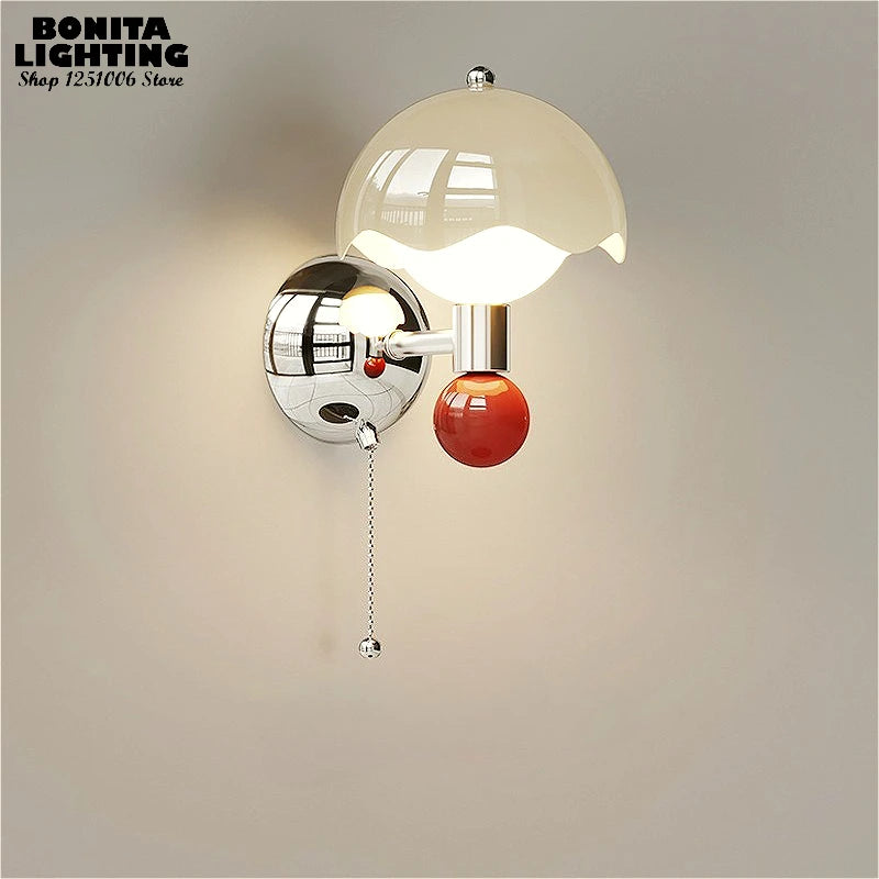 Full Spectrum Eggshell Wall Lamp