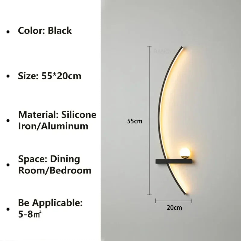 Nordic LED Wall Sconce