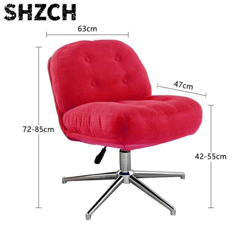 Bauhaus Red Lounge Rotating Sofa Chair