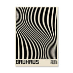 Bauhaus Abstract  Pop Art Geometric Poster (No Frame)