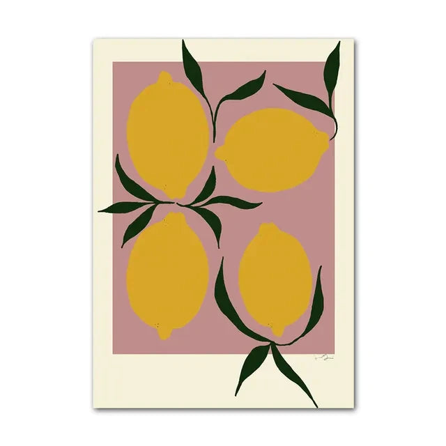 Minimalism Abstract Nature Geometric Wall Art Poster (No Frame)