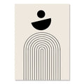 Abstract Bohemia Line Prints Poster (No Frame)