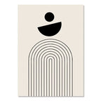 Abstract Bohemia Line Prints Poster (No Frame)