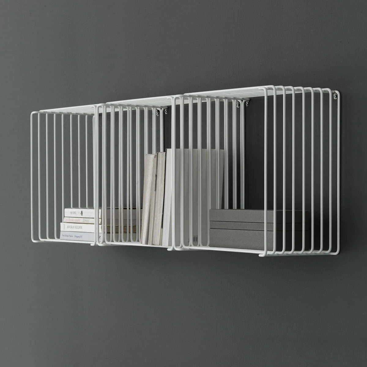 Modern Stainless Steel Wire Frame End bedside Table