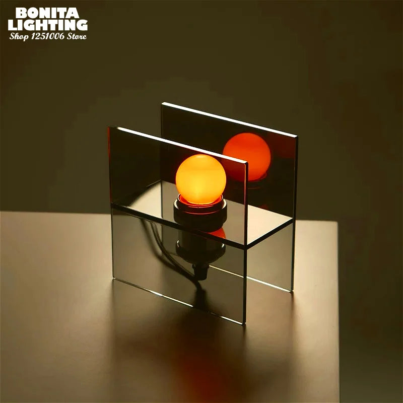 Geometric Acrylic Table Lamp