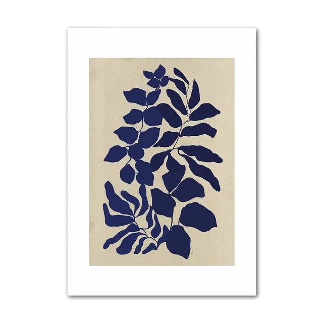 Minimalism Abstract Nature Geometric Wall Art Poster (No Frame)