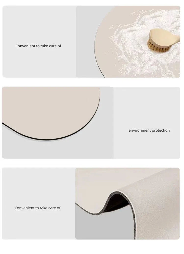 Diatomaceous Earth Bath Mat 40×60cm