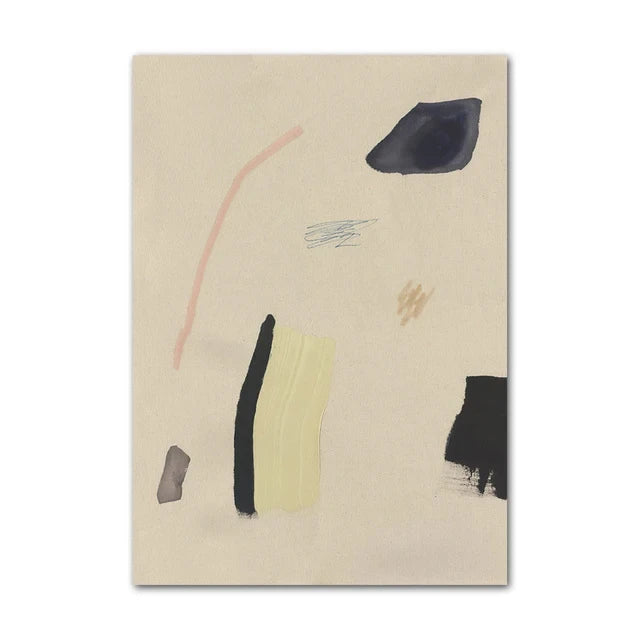 Minimalism Abstract Nature Geometric Wall Art Poster (No Frame)