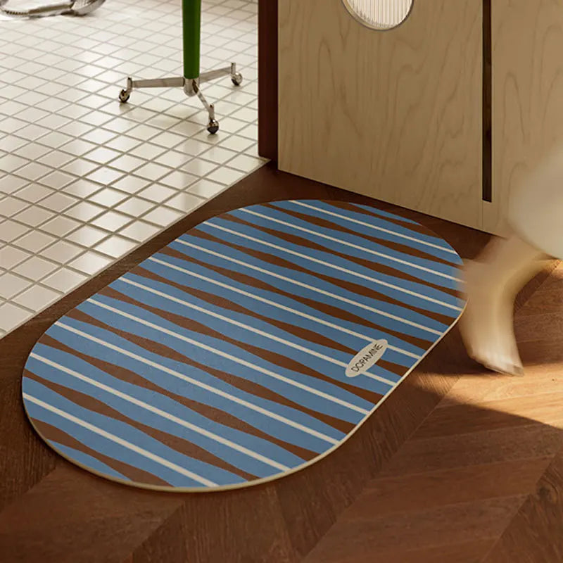 Diatomaceous Earth Bathroom Mat