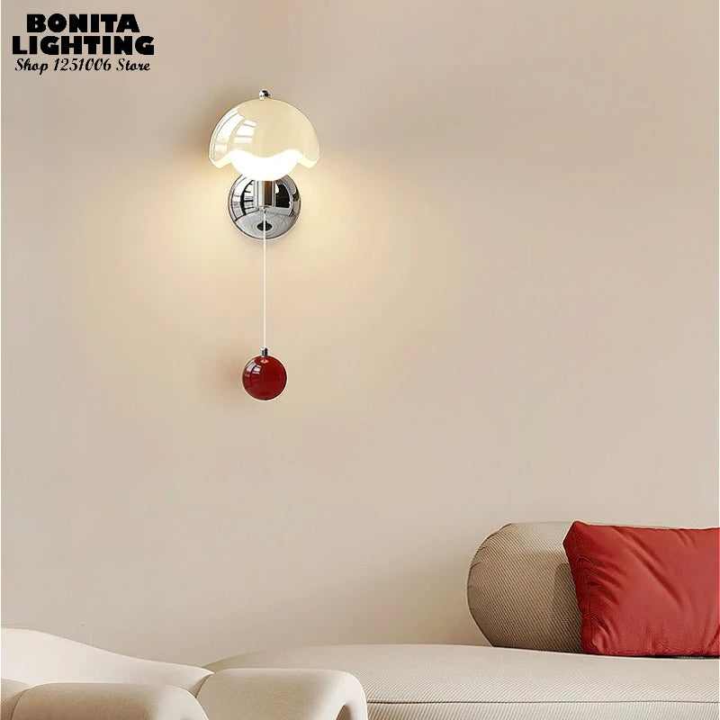 Full Spectrum Eggshell Wall Lamp