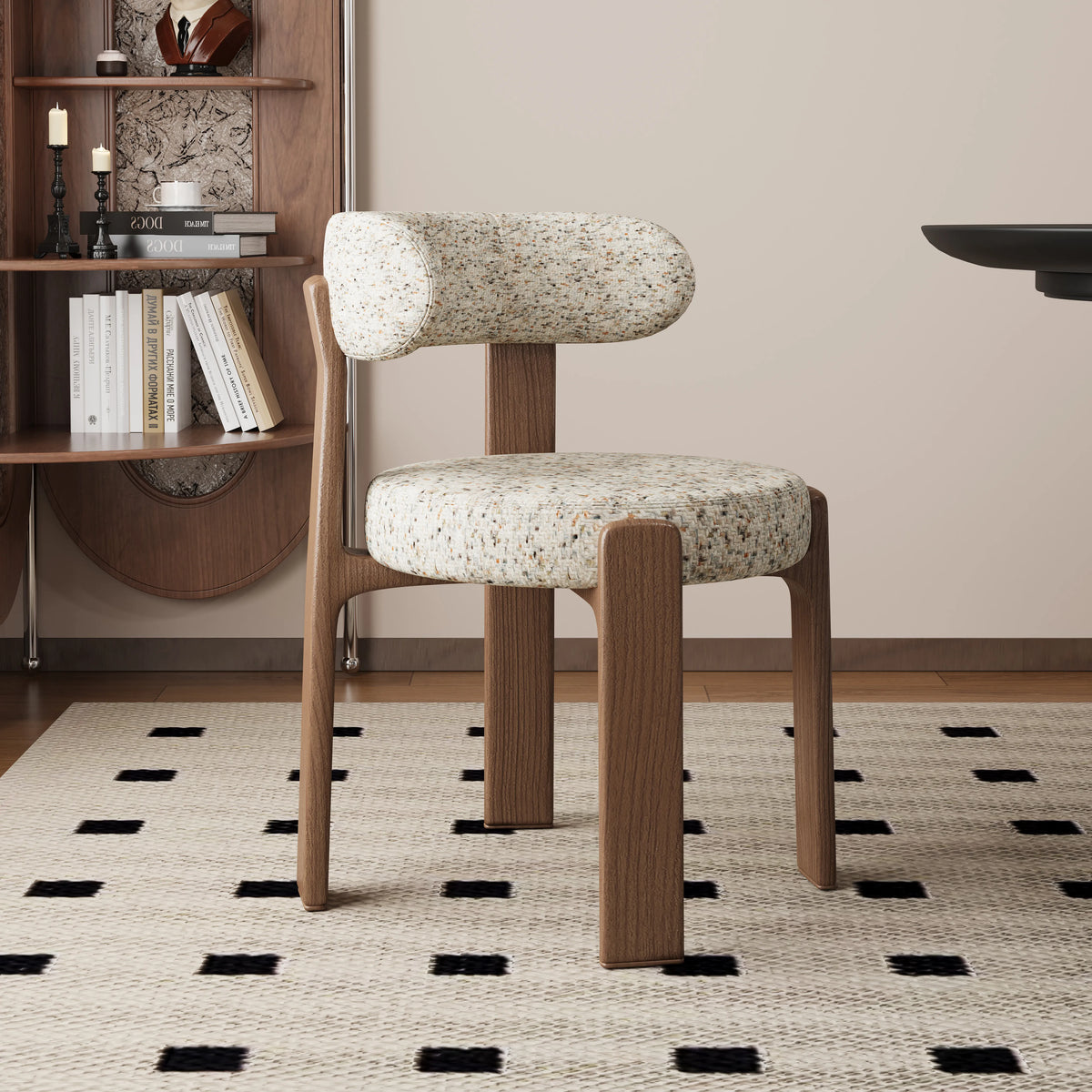 Minimalist Modern Solid Wood Dining Chair